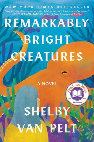 Remarkably Bright Creatures cover with orange octopus