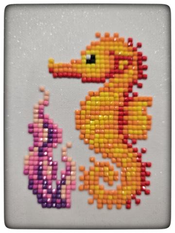 seahorse diamond painting