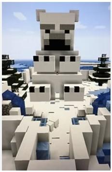 Minecraft polar bear