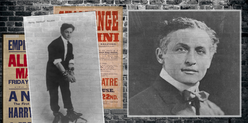 Magician Harry Houdini