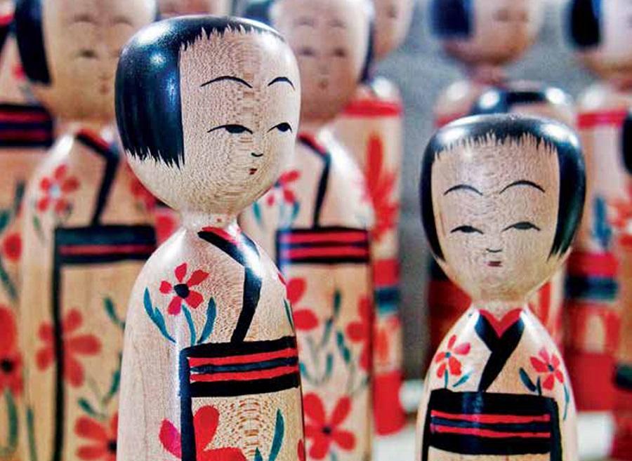kokeshi dolls