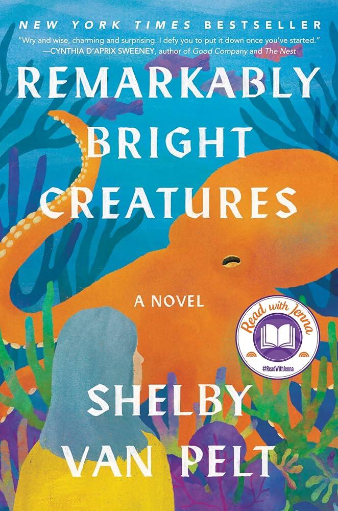 Remarkably Bright Creatures cover with orange octopus