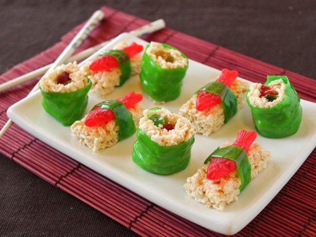 Candy sushi
